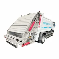 Electric Compressed Garbage Truck - View 3