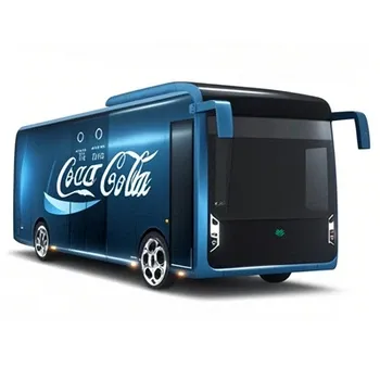 Electric Low Floor Mini Bus 6m