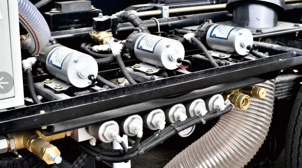 Electric Road Sweeper Vehicle Detail 2