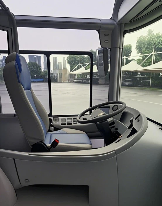 Bus cabin detail